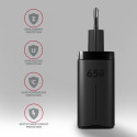 AXAGON ACU-DPQ65 GAN WA ll charger, 3x port USB