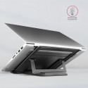 Stand for 10" - 16" laptops, 4 adjustable angles STND-L ALU