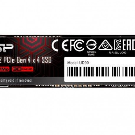 Silicon Power SSD 500GB UD90 PCIe M.2 2280 NVMe Gen 4x4 5000/4800MB/s