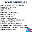 Blocks Historical Collection WWII Hawker Hurrican MK.I