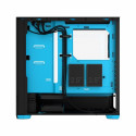 Fractal Design arvutikorpus Pop Air TG Clear Tint RGB Cyan Core, must/helesinine