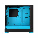 Fractal Design arvutikorpus Pop Air TG Clear Tint RGB Cyan Core, must/helesinine