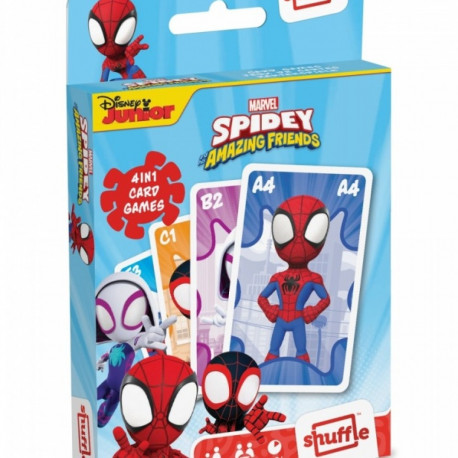 Game Shuffle Fun 4w1 Marvel Spidey