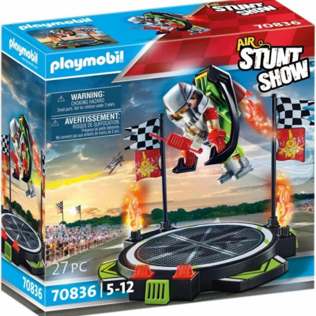 Figures set Stunt Show 70836 Air Stunt Show Stuntman with Jetpack