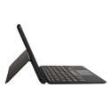 Keyboard QWERTY + case Apple iPad 10.2 inch (19/20/21) gray