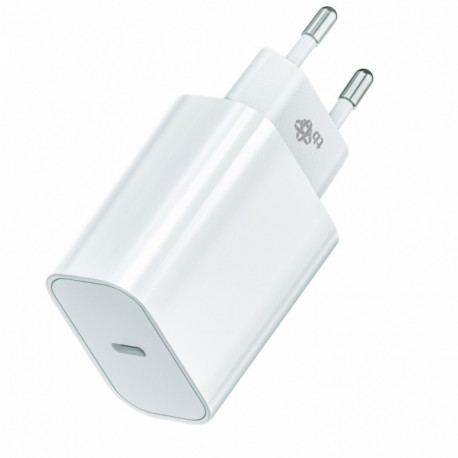 Universal charger USB C 20W Power Delivery white