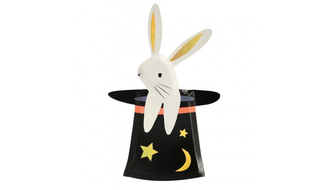 Shaped Plates Bunny In Hat