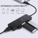 AUKEY CB-C64 HUB USB-C Ultra Slim 4in1 4xUSB 3