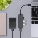 AUKEY CB-C64 HUB USB-C Ultra Slim 4in1 4xUSB 3