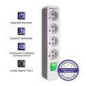 Power strip 4 sockets, 1.8m