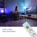 Power strip 6 sockets, 1.8m