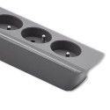 Power strip 6 sockets, 1.8m, Grey
