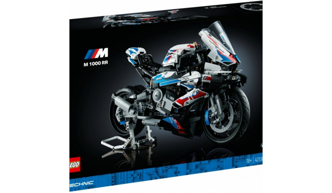 The LEGO Technic 42130 BMW M 1000 RR is a highly detailed 1:5 scale model of BMW’s 