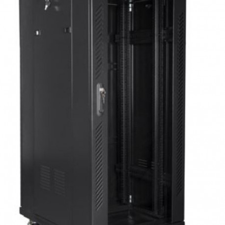 19-tolline seisev rack-kapp 37U 800x1000 must LCD-klaasuks (lamepakend)