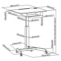 Adjustable laptop desk Maclean MC-903W