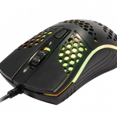 The Rebeltec GHOST is an entry-level gaming mouse designed for players looking for 