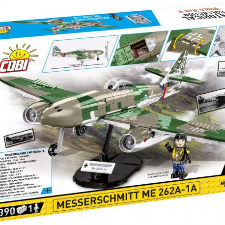 Messerschmitt Me262 A-1a mänguklotsid