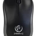Wireless optical mouse Rebeltec METEOR silver