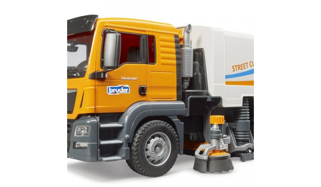 Bruder MAN TGS LKW Street sweeper