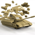 AIRFIX Quickbuild Challe nger Tank Desert
