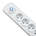 Surge protector 8 sockets, 1.5m