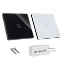 Glass Touch Light Switch Maclean MCE702W