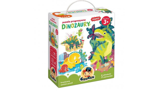 Progressive puzzles - Dinosaurs