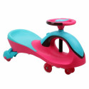 Ride-on Swing Car with music and light Pink-Sky