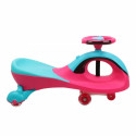 Ride-on Swing Car with music and light Pink-Sky