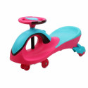 Ride-on Swing Car with music and light Pink-Sky