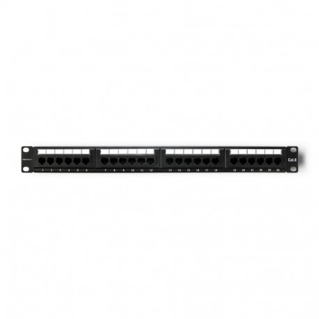 24-Port Cat6 UTP Rackmount Patch Panel
Technical Specifications:
*