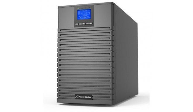 UPS POWERWALKER ON-LINE 1/1 FAZY 3000VA ICT IOT PF1 USB/RS-232, 8X IEC C13 + 1X C19, C20 EPO, TOWER