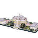 Cubic Fun Puzzle 3D LED White House