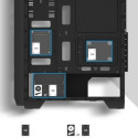 Zalman korpus S2 ATX Mid Tower 120mm fan