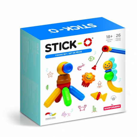 Magformers Blocks Stick- O Fishing set 26 pcs.