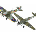 Plastic model BF109G-10 & Spitfire MK.V