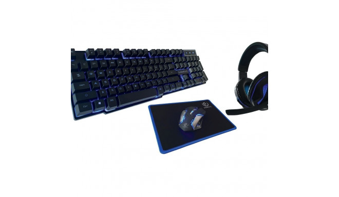 Gaming kit:keyboard+mouse +pad+headphone