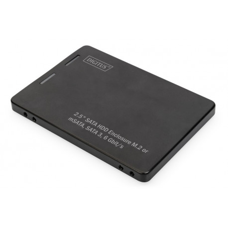 Digitus HDD enclosure 2,5" SATA HDD M.2/mSATA DA-71118