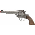 Pulio metal toy revolver Cowboy 12 rounds