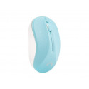 Wireless mouse Toucan blue-white