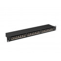 Patch panel 24 port 1U KAT6A EK.CZ PPSA-1024-