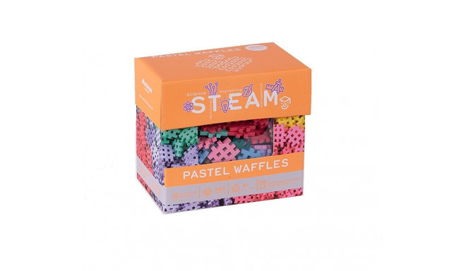 Construction blocks Waffle Blocks mini pastel 300 pieces