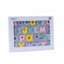 iWood Alphabet Puzzle wo oden pastel color