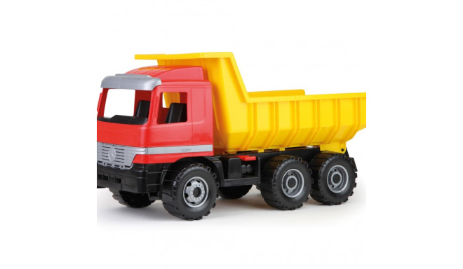 Lena Dump Truck Actros 62 cm single brown cart