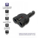 Qoltec autolaadija 52W 2xUSB QC USB-C PD