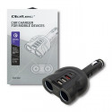 Qoltec autolaadija 52W 2xUSB QC USB-C PD