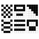 Kinderkraft puzzle mat Luno, black/white