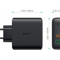 Aukey USB-laadija PA-D3 (AZAUKULPAD30000)