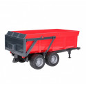 Tipping trailer red