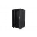 Free standing cabinet 19 inches 22U 600X600mm black